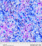 108" Wide Sea Glass Purple - SEAW 5471 BC - P & B Textiles - Nebraska Quilt Company - F08009