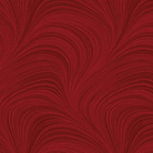 108" Wide Wave Texture Medium Red Remnant 42" x 108" - 2966W - 15 - Benartex - Nebraska Quilt Company - PC260152
