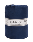 110" Wide 3 Yard Cuddle® 110" Cut Navy - Nebraska Quilt Company - 110" Wide 3 Yard Cuddle® 110" Cut Navy