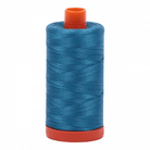 1125 Medium Teal 50wt Aurifil Thread 1,422 Yards - Nebraska Quilt Company - NT00560