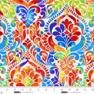 118" Wide You Damask! Rainbow Multi - 8568 - 108 - Studio E Fabrics - Nebraska Quilt Company - F250817