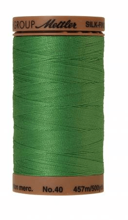 1314 Vibrant Green 40wt Mettler Thread 500 Yards - Nebraska Quilt Company - NT00072