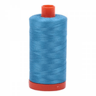 1320 Bright Teal 50wt Aurifil Thread 1,422 Yards - Nebraska Quilt Company - NT00666