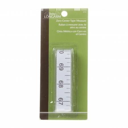144" Zero Center Tape Measure - Nebraska Quilt Company - N15686