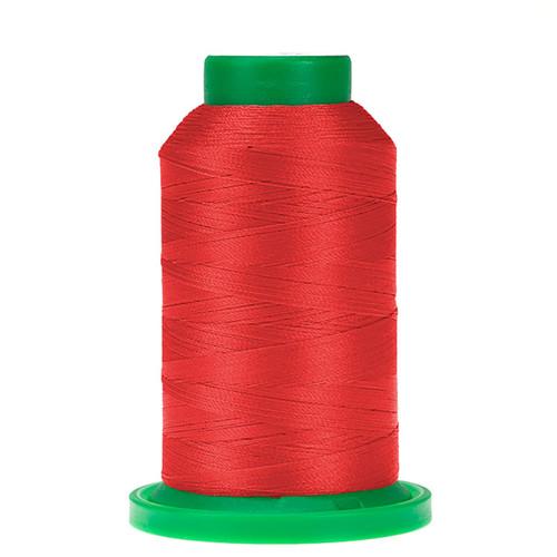 1720 Not Quite Red 40wt Isacord Thread 1,094 Yards - Nebraska Quilt Company - NT05442