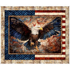 1776 American Eagle Multi Panel 36" x 43" - Nebraska Quilt Company - PAN2501585