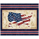1776 American Flag Multi Panel 36" x 43" - Nebraska Quilt Company - PAN2501589
