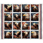1776 Eagle Picture Patches Birch Multi Panel 36" x 43" - Nebraska Quilt Company - PAN2501590