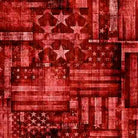 1776 Flag Patchwork Red - 31663 R - QT Fabrics - Nebraska Quilt Company - F2501599