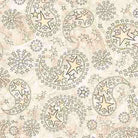 1776 Paisley & Stars Cream - 31665 E - QT Fabrics - Nebraska Quilt Company - F2501584