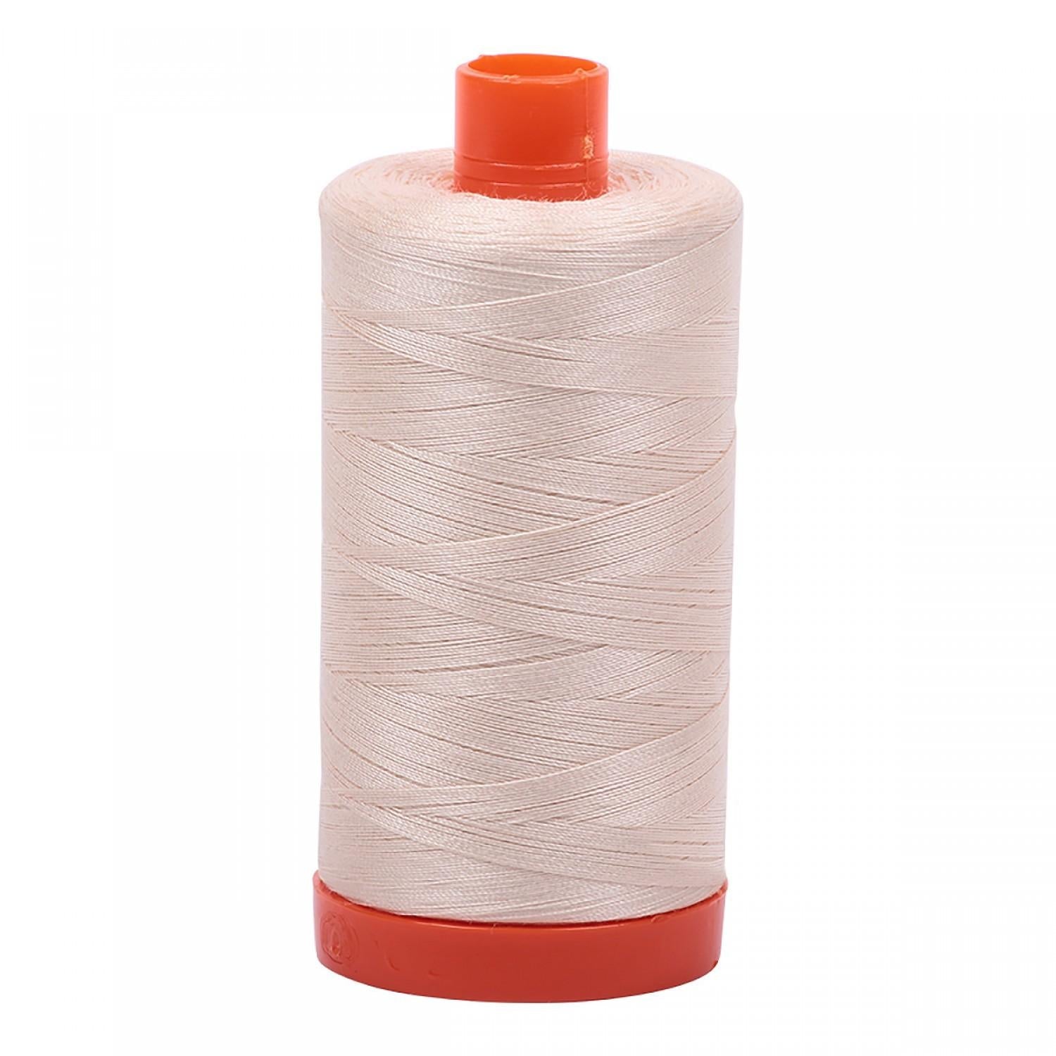 2000 Light Sand 50wt Aurifil Thread 1,422 Yards - Nebraska Quilt Company - NT00514
