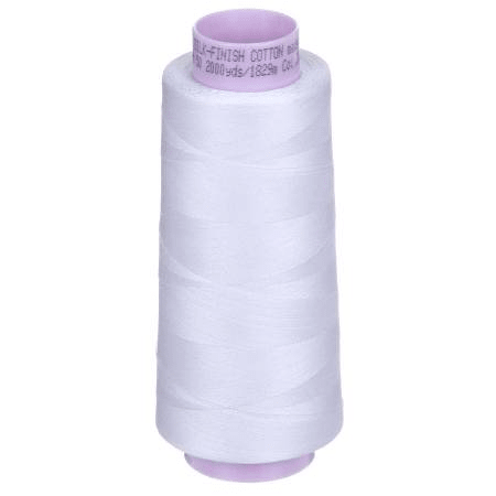 2000 Mettler 100% Cotton 50wt White - Nebraska Quilt Company - NT00808