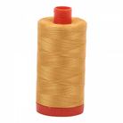 2132 Tarnished Gold 50wt Aurifil Thread 1,422 Yards - Nebraska Quilt Company - NT2400055