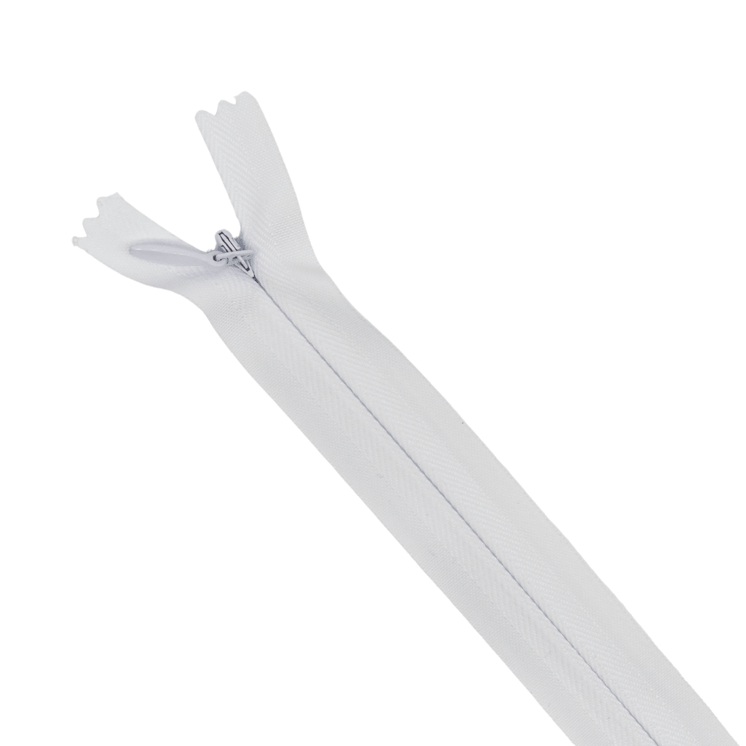 22" Invisible Zipper White - Nebraska Quilt Company - N2501533