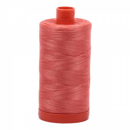 2225 Salmon 50wt Aurifil Thread 1,422 Yards - Nebraska Quilt Company - NT00570