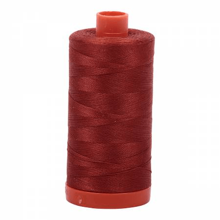 2385 Terracotta 50wt Aurifil Thread 1,422 Yards - Nebraska Quilt Company - NT09781