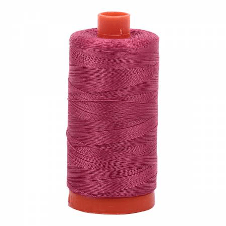 2455 Medium Carmine Red 50wt Aurifil Thread 1,422 Yards - Nebraska Quilt Company - NT00578