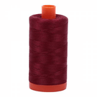 2460 Dark Carmine Red 50wt Aurifil Thread 1,422 Yards - Nebraska Quilt Company - NT00690