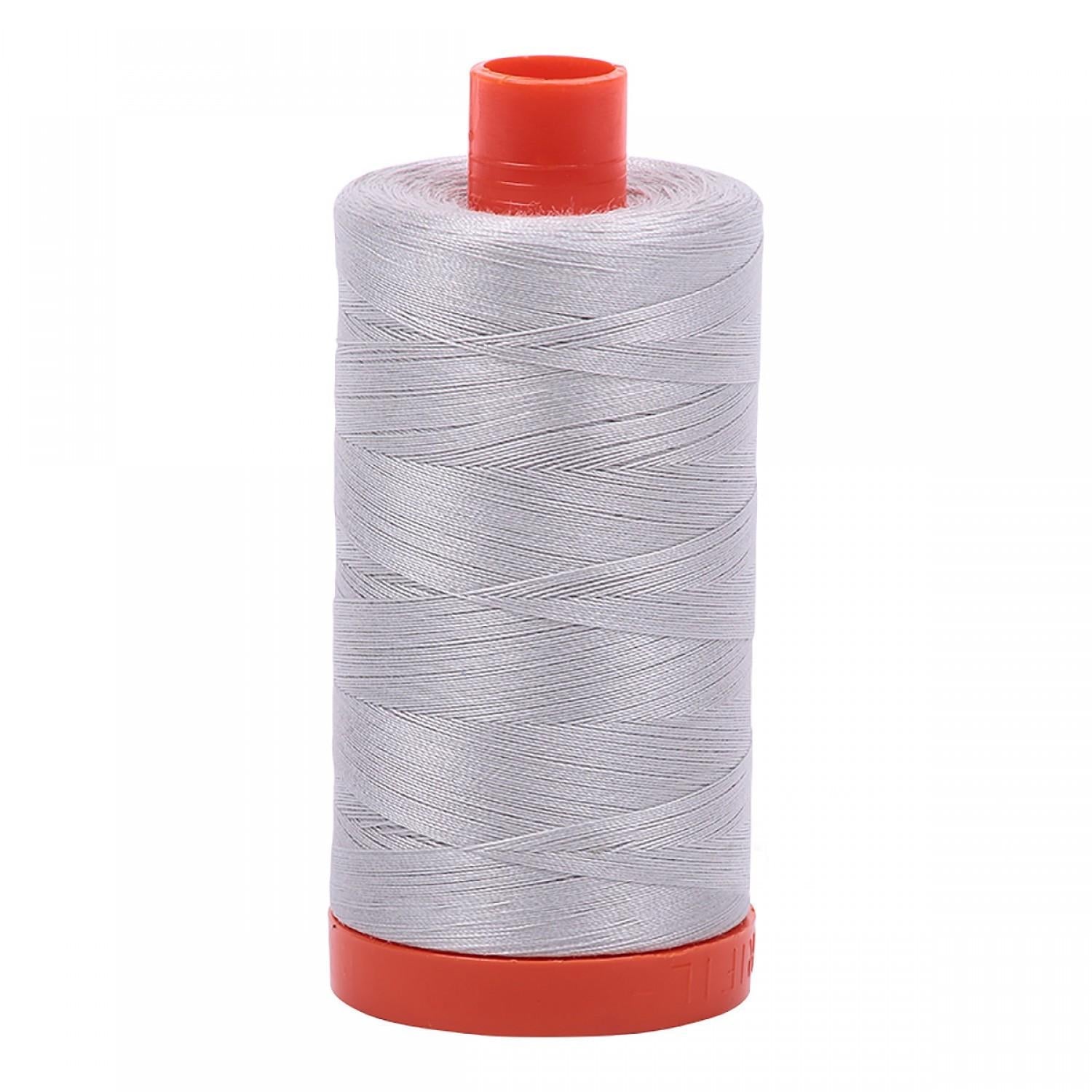 2615 Aluminium 50wt Aurifil Thread 1,422 Yards - Nebraska Quilt Company - NT00699