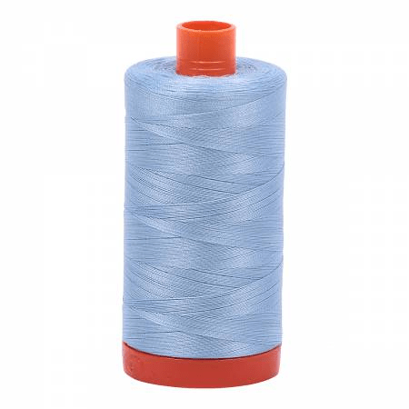 2715 Robins Egg 50wt Aurifil Thread 1,422 Yards - Nebraska Quilt Company - NT00582
