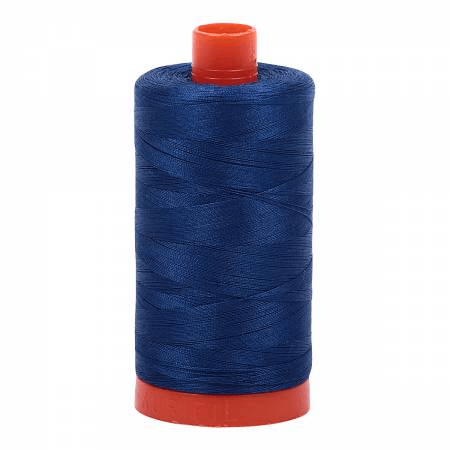 2780 Dark Delft Blue 50wt Aurifil Thread 1,422 Yards - Nebraska Quilt Company - NT14772