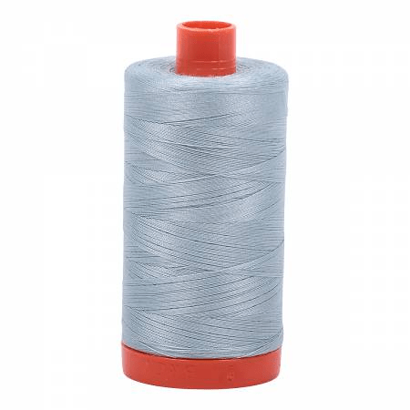 2847 Bright Grey Blue 50wt Aurifil Thread 1,422 Yards - Nebraska Quilt Company - NT09784