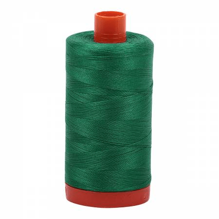 2870 Green 50wt Aurifil Thread 1,422 Yards - Nebraska Quilt Company - NT00586