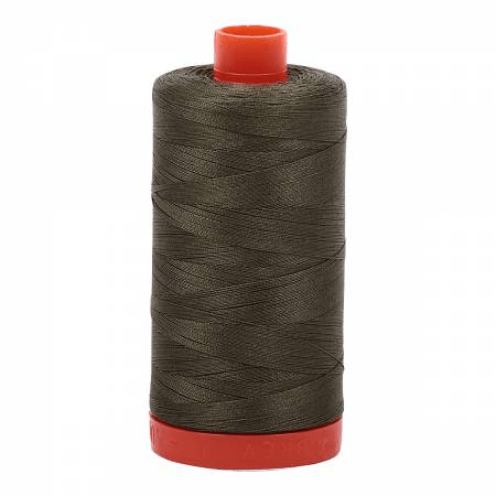 2905 Army Green 50wt Aurifil Thread 1,422 Yards - Nebraska Quilt Company - NT00714