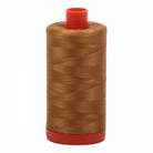 2975 Brass 50wt Aurifil Thread 1,422 Yards - Nebraska Quilt Company - NT00717