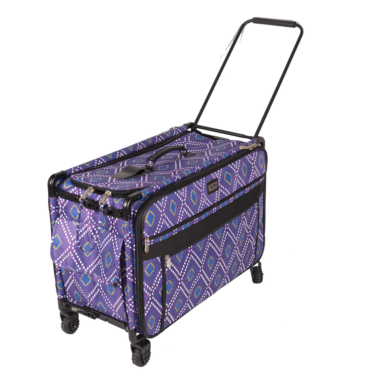 2XL - Purple Modern Machine On Wheels - Nebraska Quilt Company - N08481