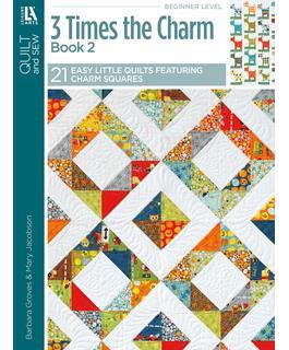 3 Times the Charm Book 2 - Nebraska Quilt Company - PUB250363