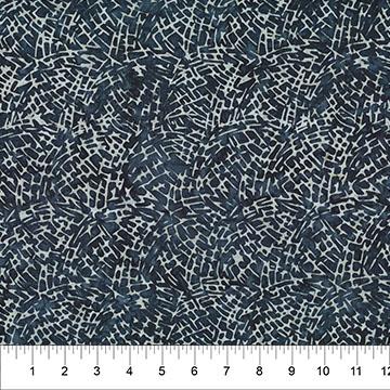 4th & Main Favorites Pine Needles Denim - 82002 - 48 - Banyan Batiks - Nebraska Quilt Company - F260537
