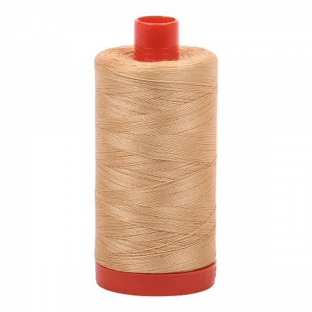 5001 Ocher Yellow 50wt Aurifil Thread 1,422 Yards - Nebraska Quilt Company - NT00592