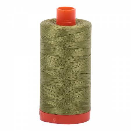 5016 Olive Green 50wt Aurifil Thread 1,422 Yards - Nebraska Quilt Company - NT2403291