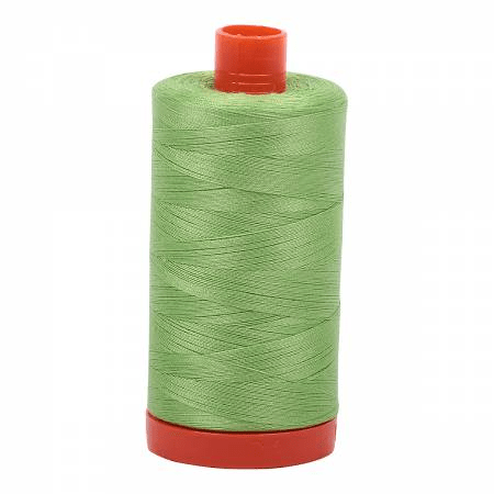 5017 Shinning Green 50wt Aurifil Thread 1,422 Yards - Nebraska Quilt Company - NT09790