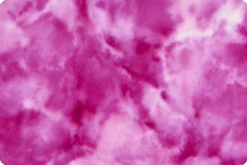 60" Wide Luxe Cuddle Bunny Fusion Cerise - LCBFUSIONCERISE - Shannon Fabrics - Nebraska Quilt Company - F2502065