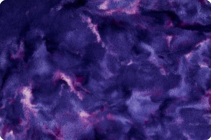 60" Wide Luxe Cuddle Bunny Fusion Grape Jam - LCBFUSIONGRAPEJAM - Shannon Fabrics - Nebraska Quilt Company - F2502063