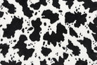 60" Wide Luxe Cuddle Cow - LCCOWSNOWBLACK - Shannon Fabrics - Nebraska Quilt Company - F2502068