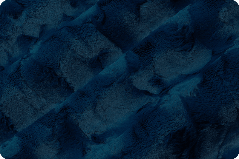 60" Wide Luxe Cuddle Hide Dark Sea - lchidedarksea - Shannon Fabrics - Nebraska Quilt Company - F261163