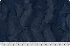60" Wide Luxe Cuddle Hide Navy - LCHIDENAVY - Shannon Fabrics - Nebraska Quilt Company - F73175