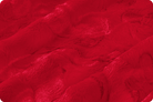 60" Wide Luxe Cuddle Hide Red - lchidered - Shannon Fabrics - Nebraska Quilt Company - F2502246