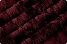 60" Wide Luxe Cuddle Willow Black Cherry - LCWILLOWBLACKCHERRY - Shannon Fabrics - Nebraska Quilt Company - F2402819