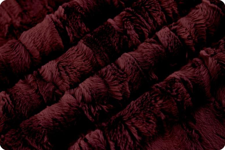 60" Wide Luxe Cuddle Willow Black Cherry - LCWILLOWBLACKCHERRY - Shannon Fabrics - Nebraska Quilt Company - F2402819