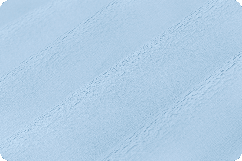 60" Wide Solid Cuddle 3 Baby Blue - c3babyblue - Shannon Fabrics - Nebraska Quilt Company - F261158