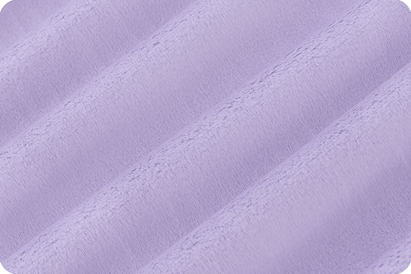 60" Wide Solid Cuddle 3 Lavender - c3lavender - Shannon Fabrics - Nebraska Quilt Company - F261157