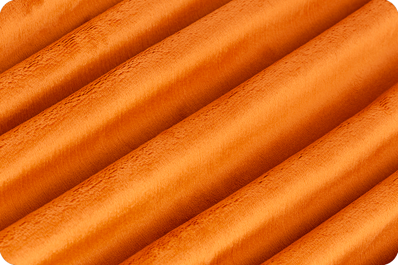 60" Wide Solid Cuddle 3 Rust - C3RUST - Shannon Fabrics - Nebraska Quilt Company - F07674