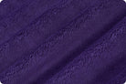 90" Wide Cuddle 3 Eggplant Remnant 17" x 90" - Nebraska Quilt Company - PC261278
