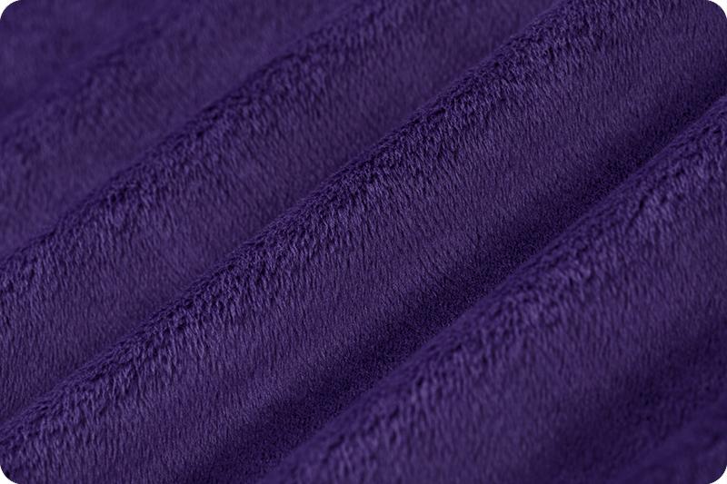 90" Wide Cuddle 3 Eggplant Remnant 17" x 90" - Nebraska Quilt Company - PC261278