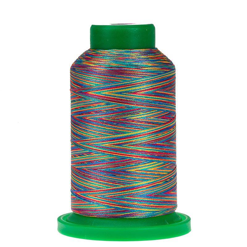 9916 Rainbow Variegated 40wt Isacord Thread 1000m - Nebraska Quilt Company - NT260076