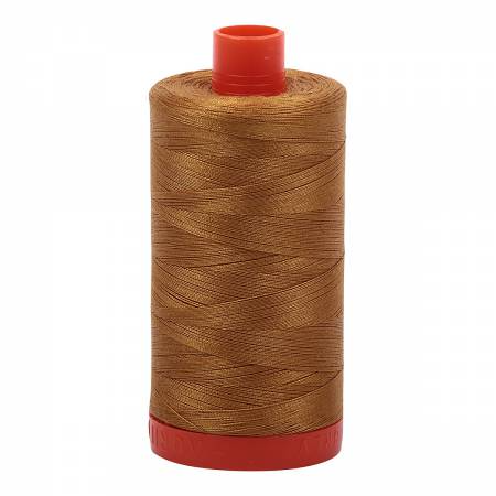 2975 Aurifil 100% Cotton 50wt Brass